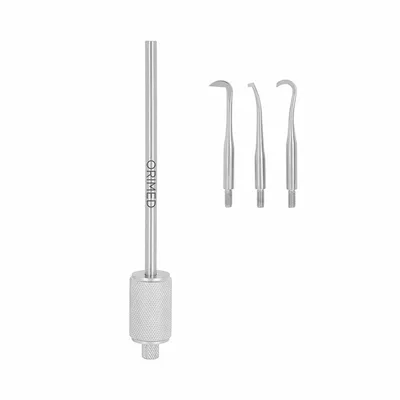 Rozvěrač korunek, MORREL univerzální, manuální, délka: 15 cm, šířka 4,5 mm x 1,2 mm