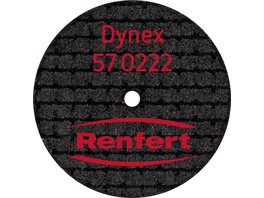 Dynex - Packung 20 Stück extrem stabil, glasfaserverstärkt, Ø 40 mm x 0,5 mm