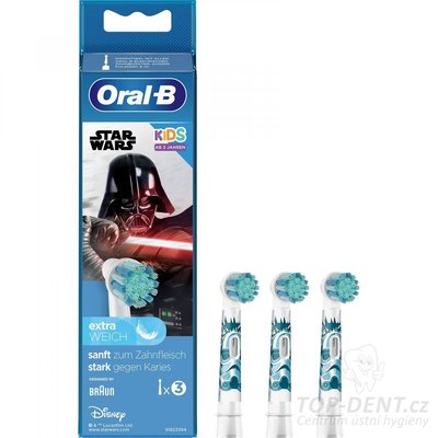 Oral-B Stages Power Kids EB10-3 náhradní hlavice StarWars, 3ks