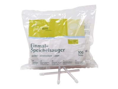 Jednorázové savky Smart, 12,5mm 100ks transparentní (111200)