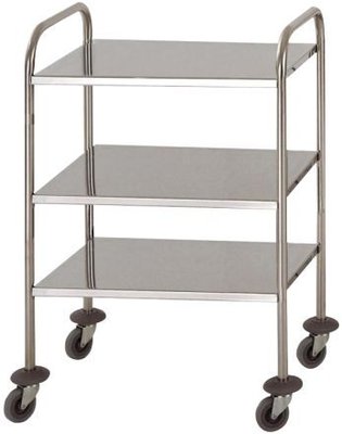 Trolley chirurgický vozík se 3 policemi