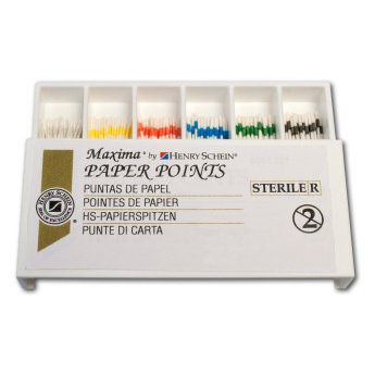 HS-Maxima papírové čepy .02, ISO-vel 80 černé 200 ks