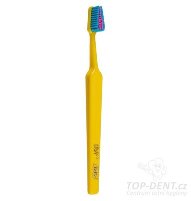 TePe Select Colour Soft zubní kartáček, různé barvy (blistr)<span class="small color-gray text-muted"> - Barva:: Žlutá</span>