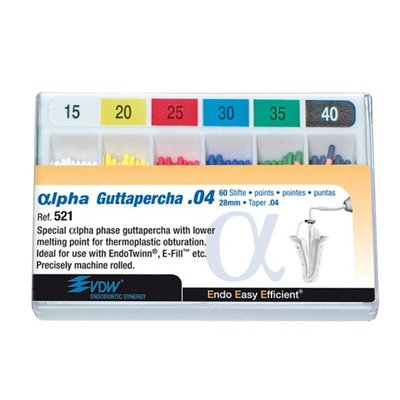Alpha Guttapercha ISO 15/.04 60ks