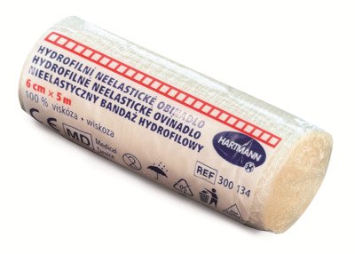 Obinadlo hydrofilní pletené 6 cm × 5 m 1 ks