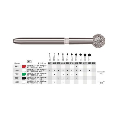 Diamant - kulička FG M 018 (6ks)