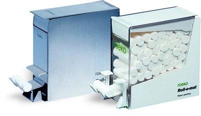 Wałeczki stomatologiczne - podajnik plastikowy Roll-o-mat Roeko