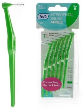 TePe ANGLE mezizubní kartáčky 0,8 mm - zelené 6 ks