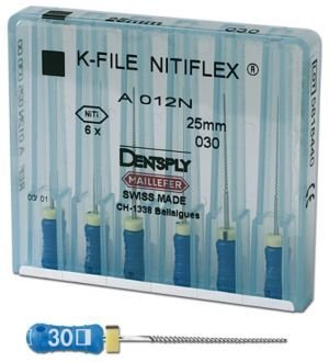Nitiflex File 25mm, ISO 25, 6ks