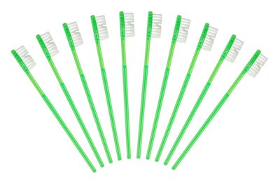 Szczoteczki jednorazowe z pastą 10 szt. Akzenta