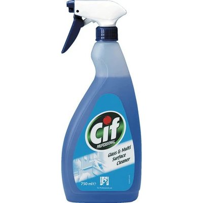 Cif Professional Window & Multi Surface spray 750ml - płyn do mycia szyb