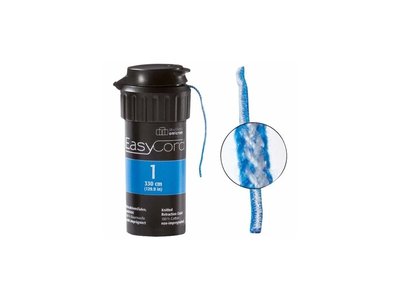 EasyCord Retrakční vlákno, velikost 1, barva modrá