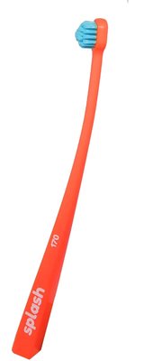 Splash Brush 170 zubní kartáček světle červený
