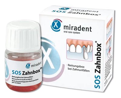 miradent SOS Zahnbox Zahnrettungsbox (D/FR/GB)
