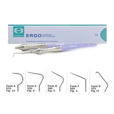 Vyšetřovací sonda ERGOtouch typ A, 134°C - Antracit