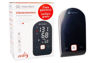 Ciśnieniomierz Xlive3 Meriden