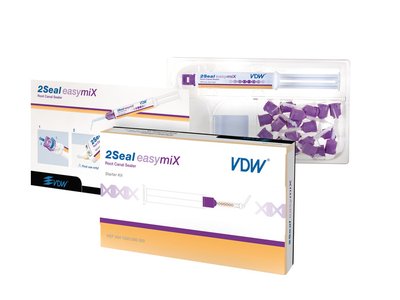 VDW 2Seal easyMIX Starter kit, 1x15 g + 20 kanyl + 1 míchací podložka
