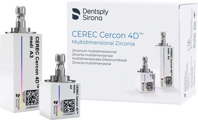 CEREC Cercon 4D™ Multidimensional Zirconia