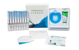 Opalescence zestaw PATIENT KIT 16% 8 strzyk.regular 8 strzykawek x 1,2ml+pasta wyb.+kolornik+pudełko\ (nadtlenek wodoru 5,8% nadtlenek Carbamidu 16%)