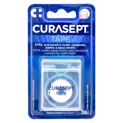 Nić dentystyczna pokryta teflonem 35 m Curasept