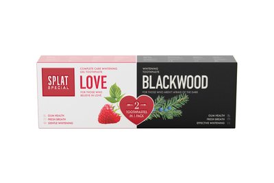 Splat Special Blackwood&Love zubní pasta 2x75 ml