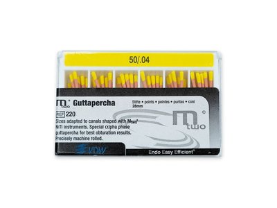 Mtwo gutaperčové čepy 50/.04, 60ks