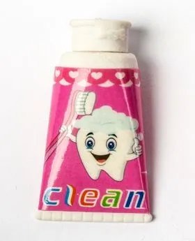 Hračky guma mini-pasta na zuby 200ks