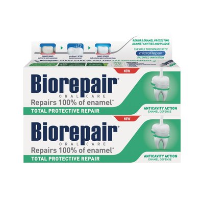 Biorepair Total Protective Repair zubní pasta 2×75 ml