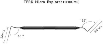 Woodpecker Terauchi File Removal Kit - Micro Endo Probe TFRK-ME