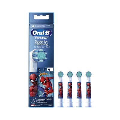 Oral-B Pro Kids Spider-Man náhradní hlavice 4 ks