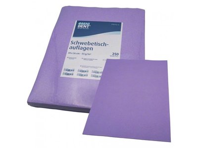 OMNI Ubrousky na odkládací tácky křesla, 250ks lila