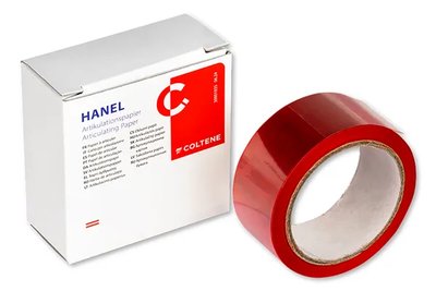 Artikulační papír Hanel 40 µm červený, 22 mm x15m