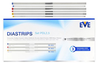 Paski diamentowe Diastrips 9 szt. EVE