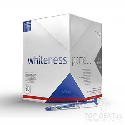 FGM Whiteness Perfect bělící gel FP 10% Kit (5x3g)