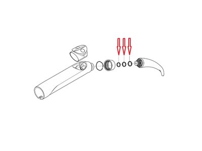 Těsnění koncovky Sprayvit (O-RING 5,5 x 1,03 S 70)