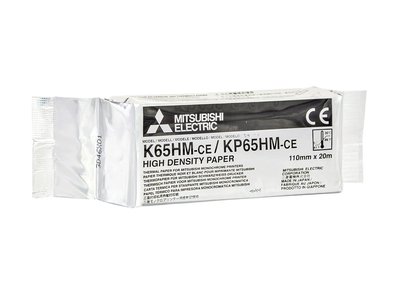 Ultrazvukový papír Mitsubishi K – 65 HM (110 mm x 20 m)