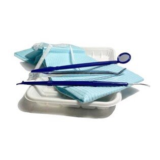 Zestaw sterylnych narzędzi diagnostycznych jednorazowych 5-elementów