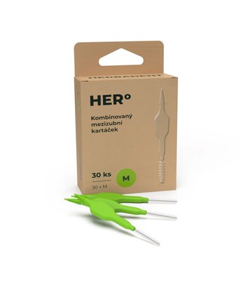 Herbadent HERo M mezizubní kartáček 30 ks