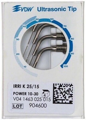 Tip do skalera VDW Ultra - końcówka Irri K 25mm 015 4sz/opak.