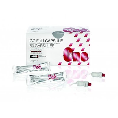 GC Fuji I, 50 kapslí, světle žlutý