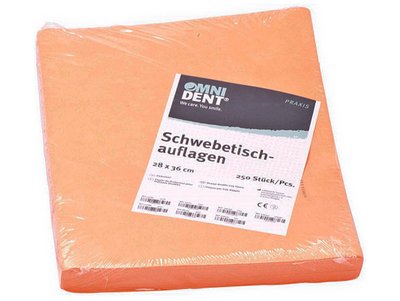 Ubrousky pro tácky OMNI 280x360mm, 250ks oranžové 106042