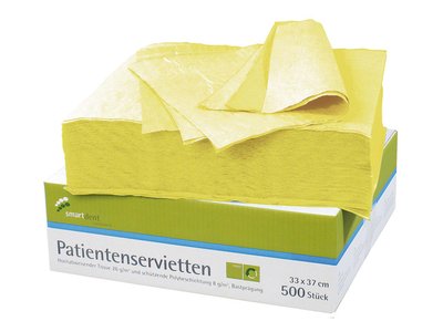 Ochranné roušky pro pacienty Smart, 500ks žluté (116398)