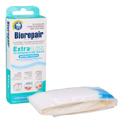 Nić dentystyczna Extra Floss 50 szt. Biorepair