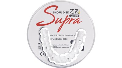 SHOFU Disk ZR Lucent Supra