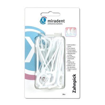 Zahnpick - Párátko s dentálním vláknem - 30 ks