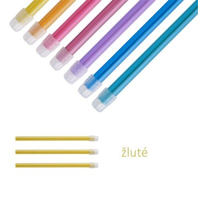 Savky Monoart Euronda se sním.konc. žluté 100ks