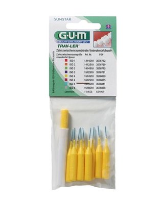 GUM Trav-Ler mezizubní kartáčky 1,3 mm žluté 10 ks