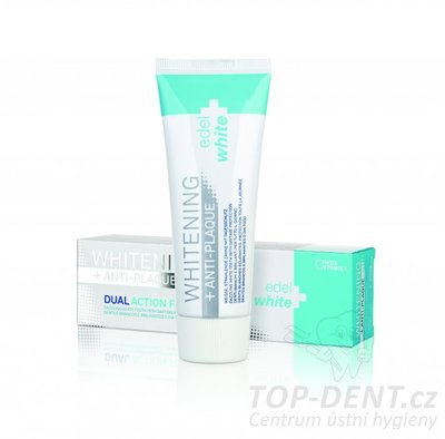 Edel White Anti-Plaque zubní pasta, 75 ml
