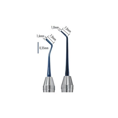 Hladítko s cpátkem Goldstein flex - mini pro úpravu kompozit