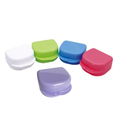 Andent Dento Box 85 x 82 x 45 mm - Fialová